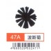 中型打孔器 47A 波斯菊